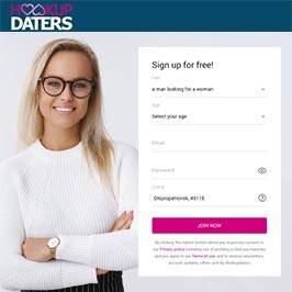 Hookupdaters Sign up